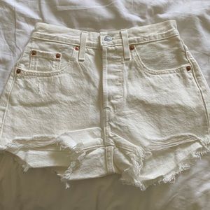 Levi’s 501 denim jean shorts